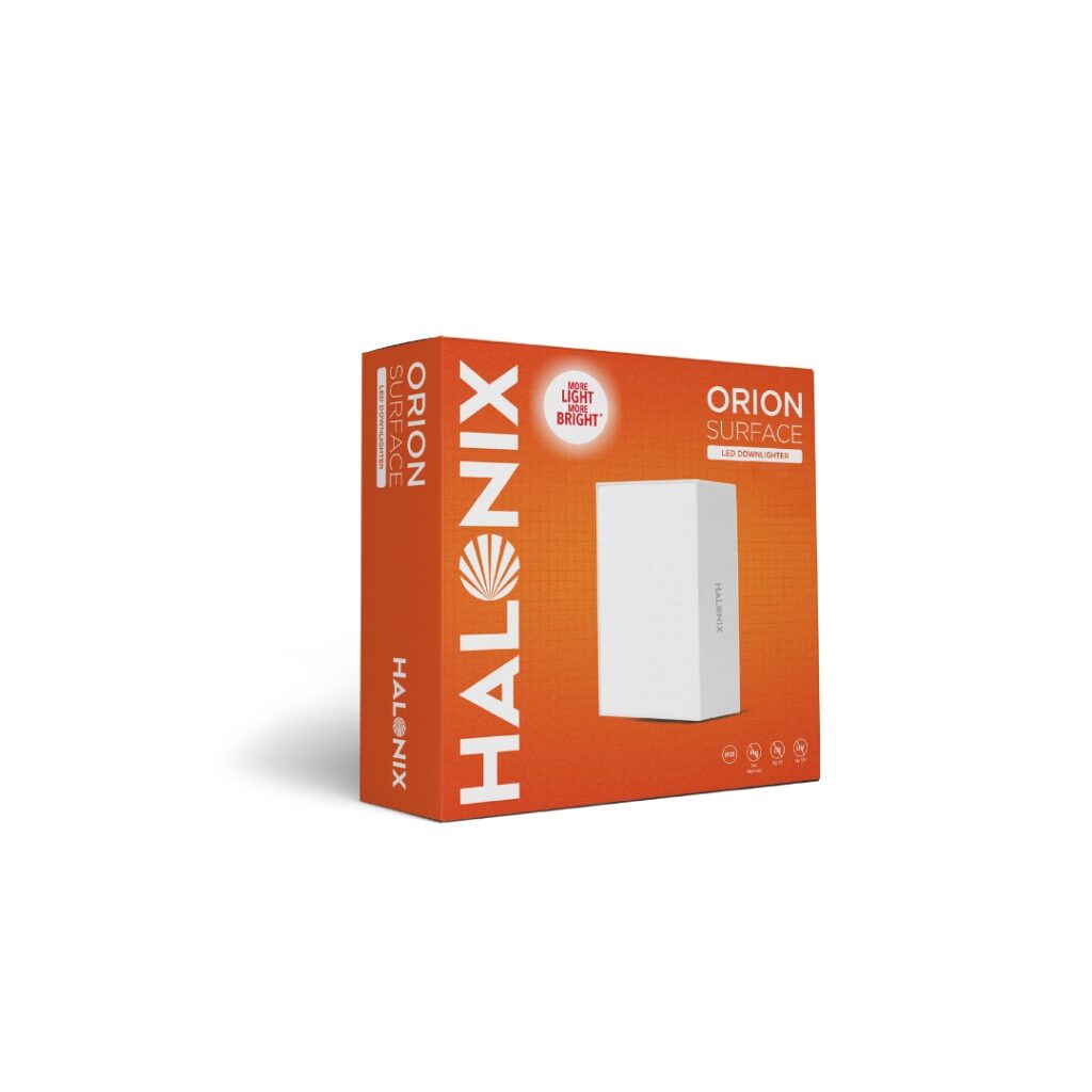 Halonix Orion Rimless Surface Downlighter, 8W to 30W