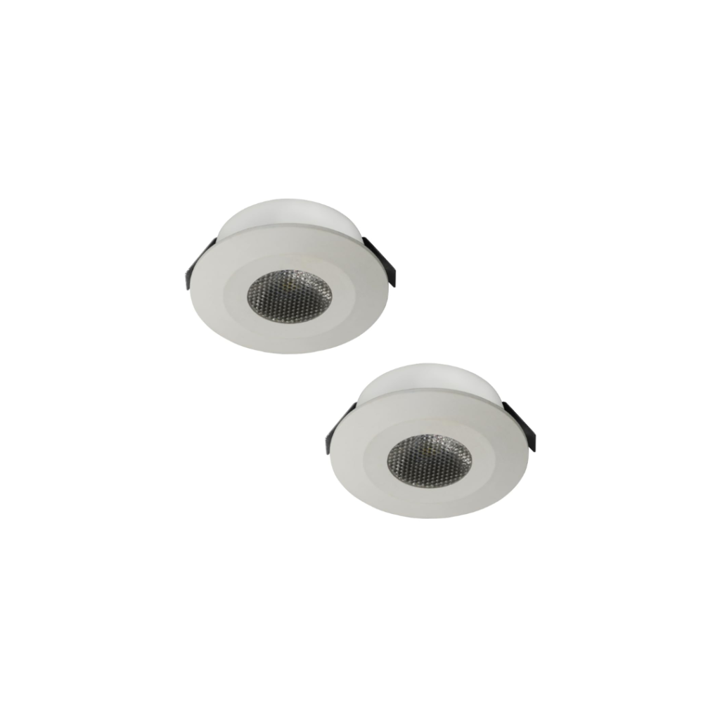 Panasonic 2W LED Spotlight, 35 mm Cut-out, Pack of 2